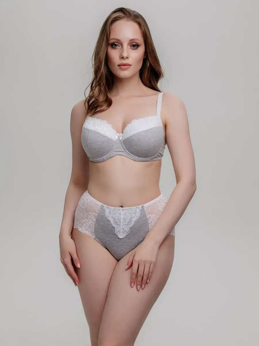 Набор комплект 3 штуки слипы макси большие размеры белый/голубой/серый