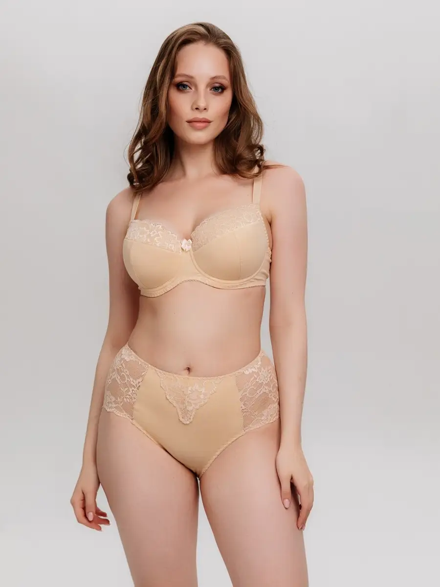 Набор комплект 3 штуки слипы макси большие размеры бежевый/синий/красный