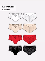  черный/белый/бежевый/красный