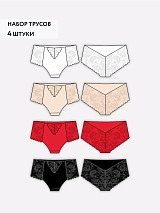  черный/бежевый/белый/красный
