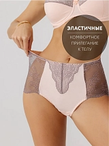  персиковый/серый