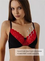  черный/красный