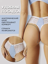  голубоймеланж/белый
