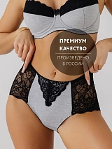  серыймеланж/черный