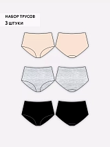  бежевый/серыймеланж/черный